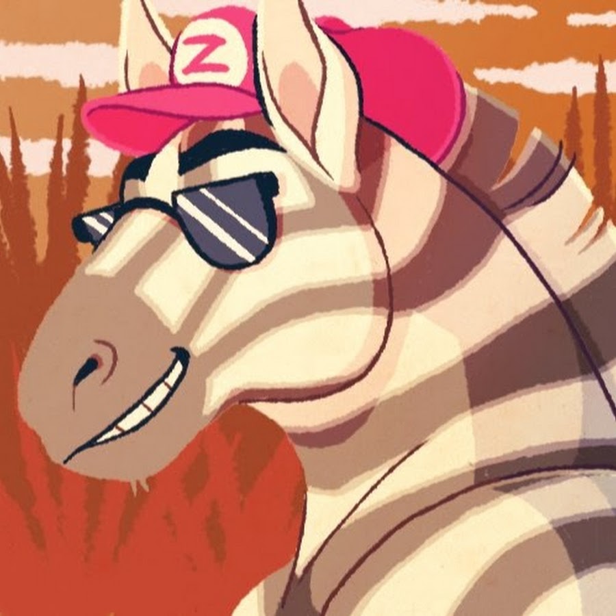 What games does Zebra Gamer play on his YouTube channel?