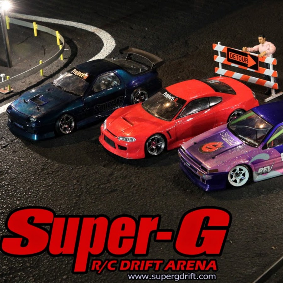 RC Drift Track (The Train Yard) + RC Shop – Super-G R/C Drift Arena [HOME]