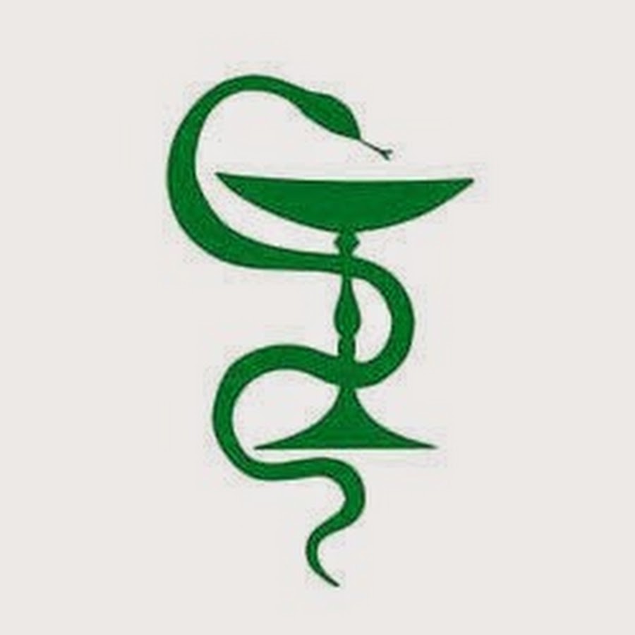 Символ медицины змея обвивающая чашу