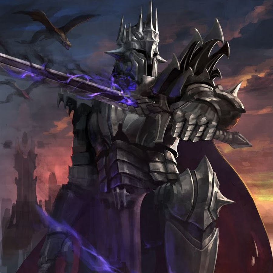 Черный рыцарь арт. Легендарный меч владыки демонов