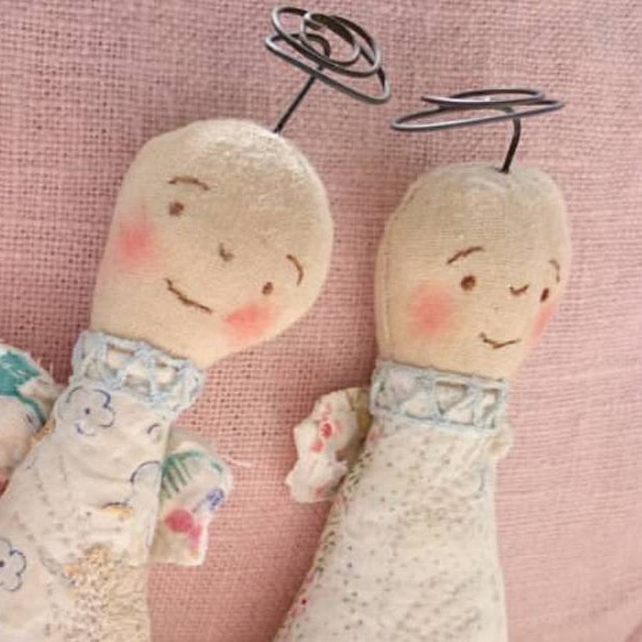 毛塚千代さん おばけ天使 カントリードール ハンドメイド 私の