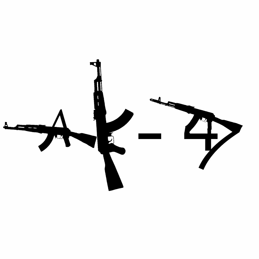 Эскиз тату ак47