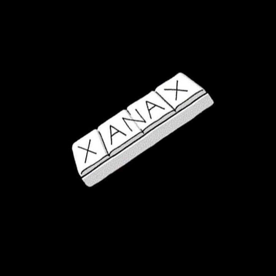 Тату эскиз xanax