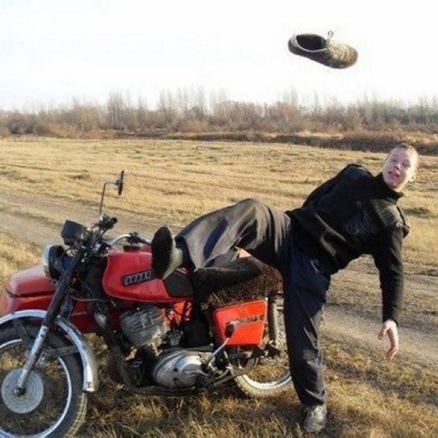 Приколы про советские мотоциклы