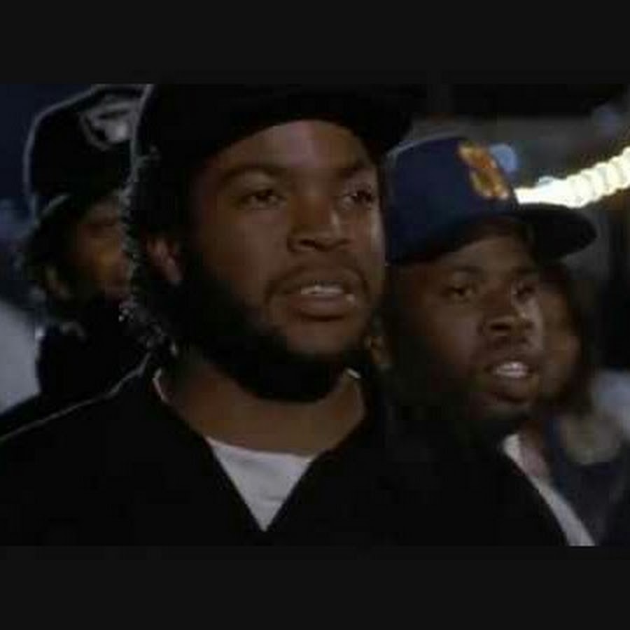 Shut up bitch. Ice Cube Boyz-n-the-Hood.