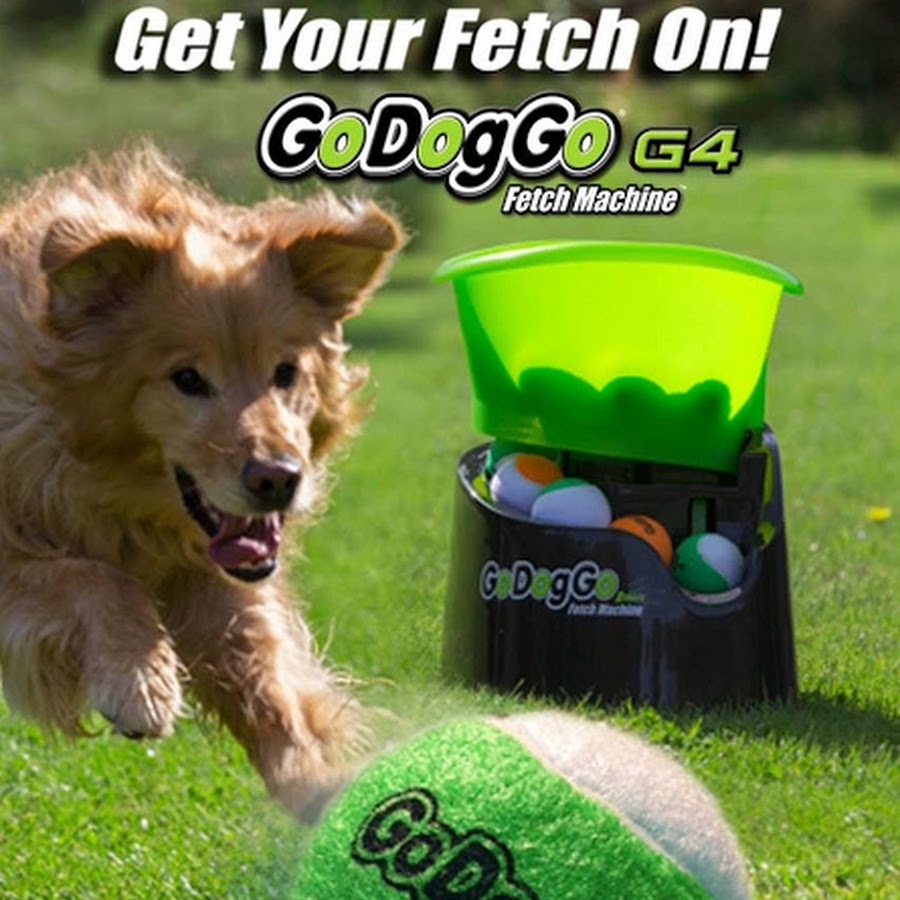 GoDogGo Fetch The World's Original Automatic Ball Launcher GoDogGo