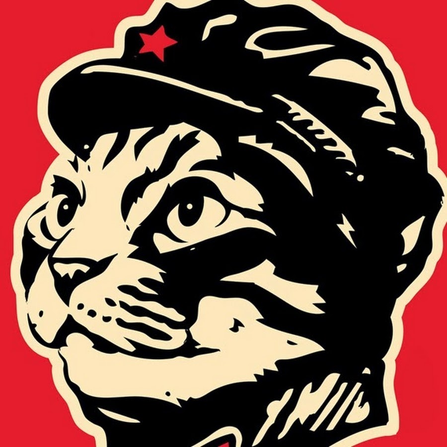 Кот коммунист арт