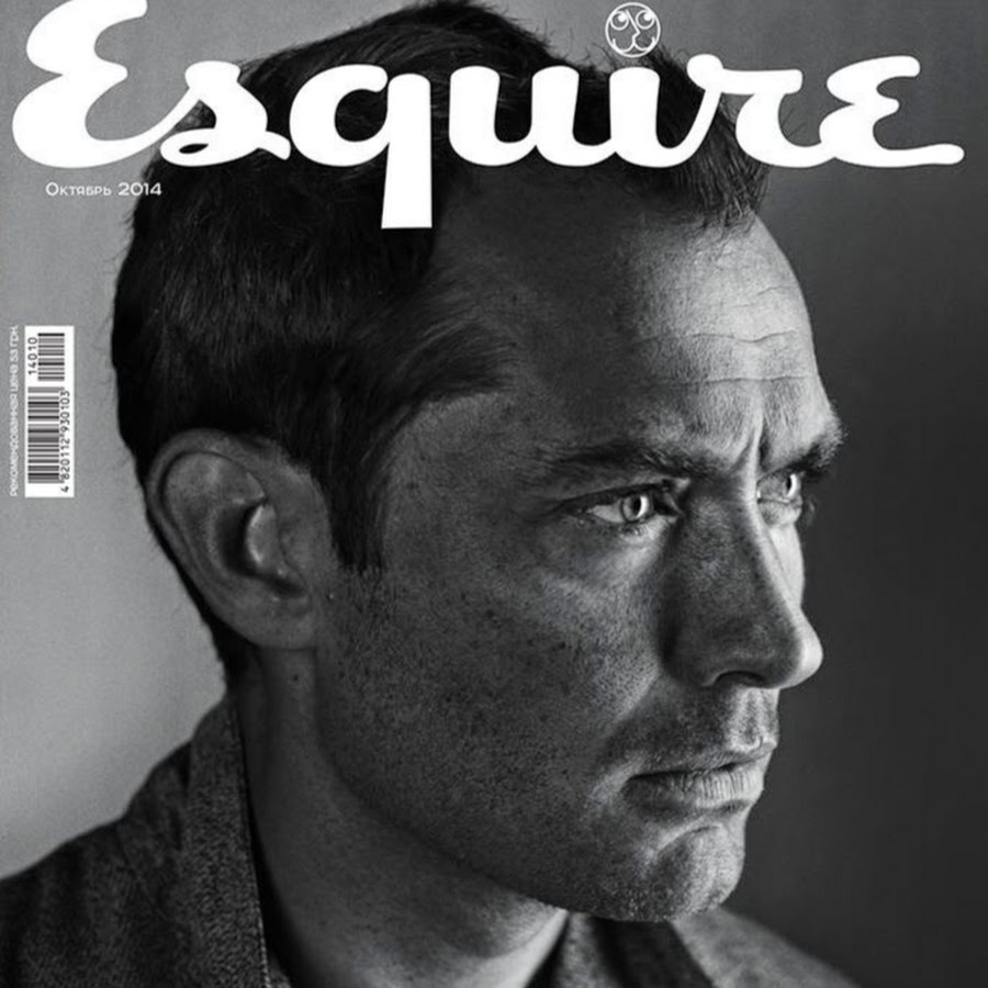 Обложка журнала Esquire Джуд Лоу