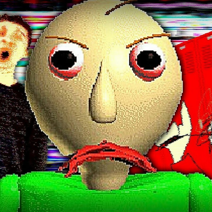 The Test head Baldi. БАЛДИ И директор.