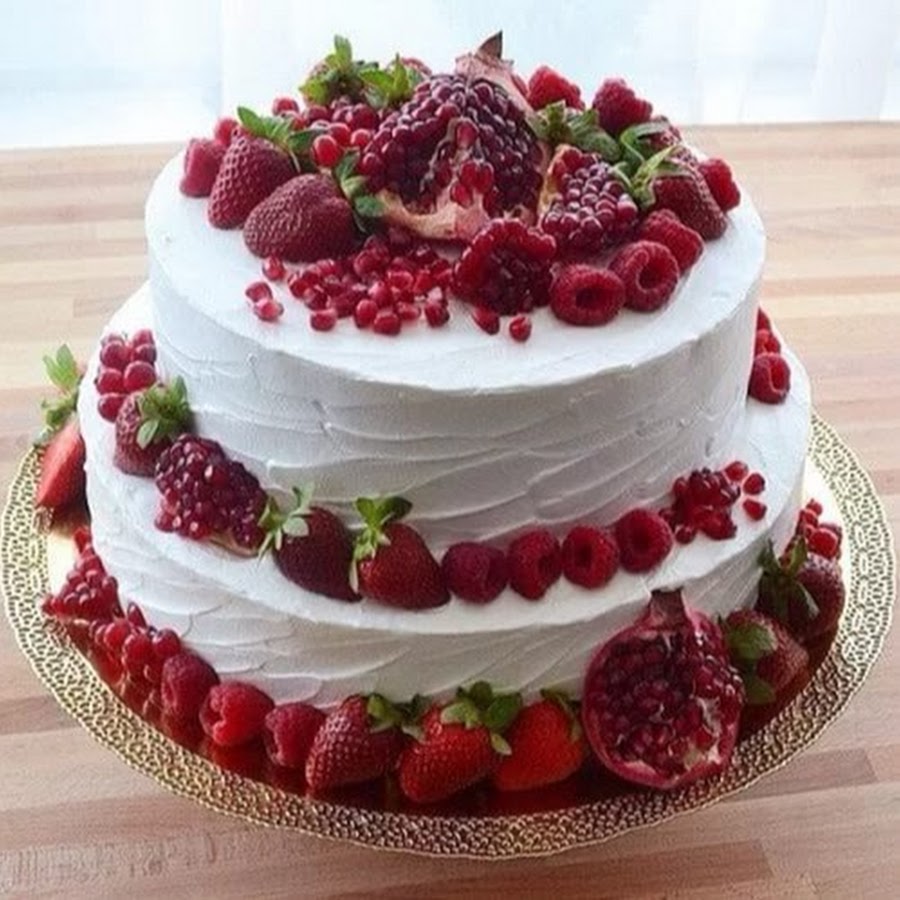 Торт с ягодами фото на день рождения женщине