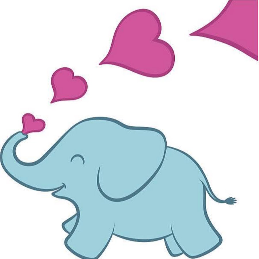 Слон с сердечком