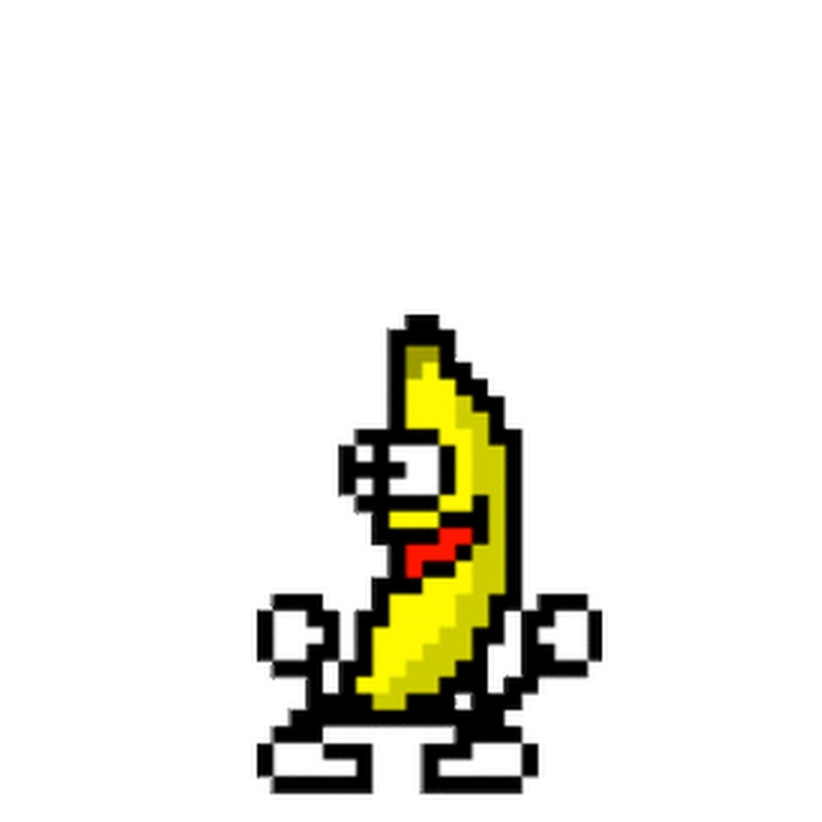 Танцующий банан gif