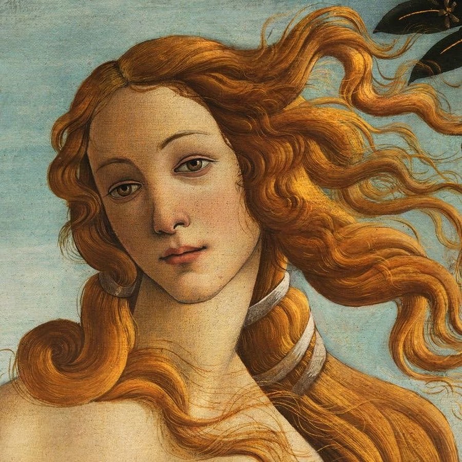 Какого цвета волосы у богини венеры