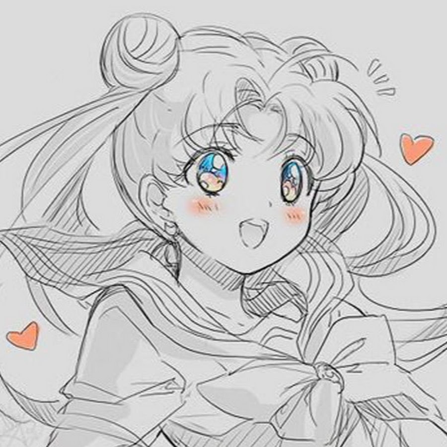 Sailor Moon скетчи