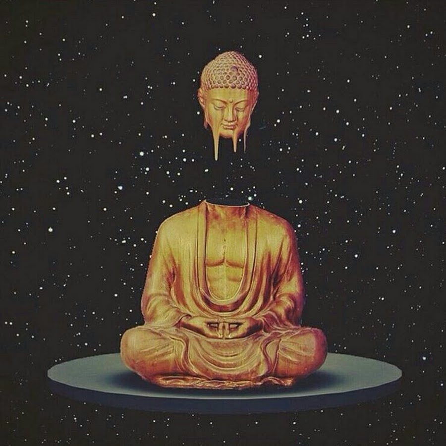 Будда медитация арт