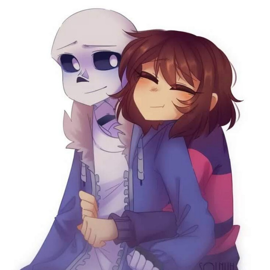 Sans and frisk fanart