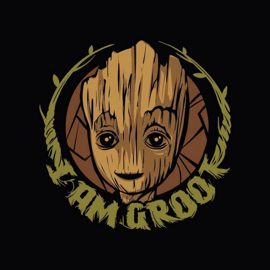 I am groot рисунок