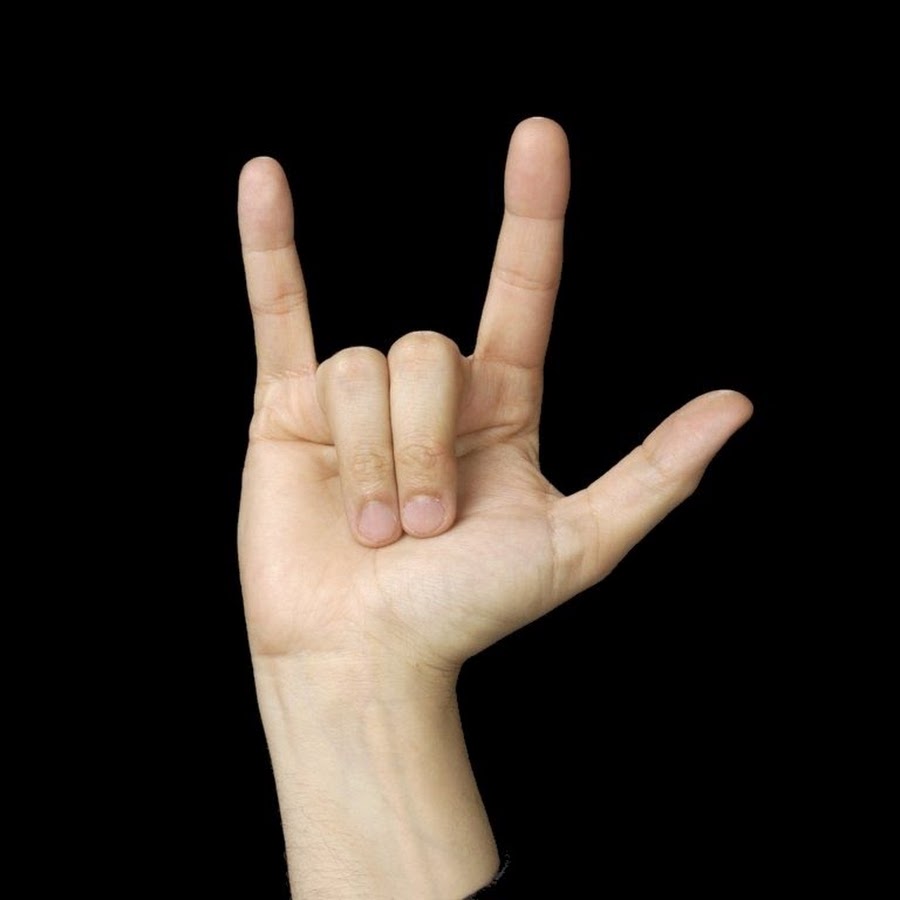 I Love you sign language