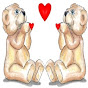 Teddy Bears with Heart YouTube Profile Photo