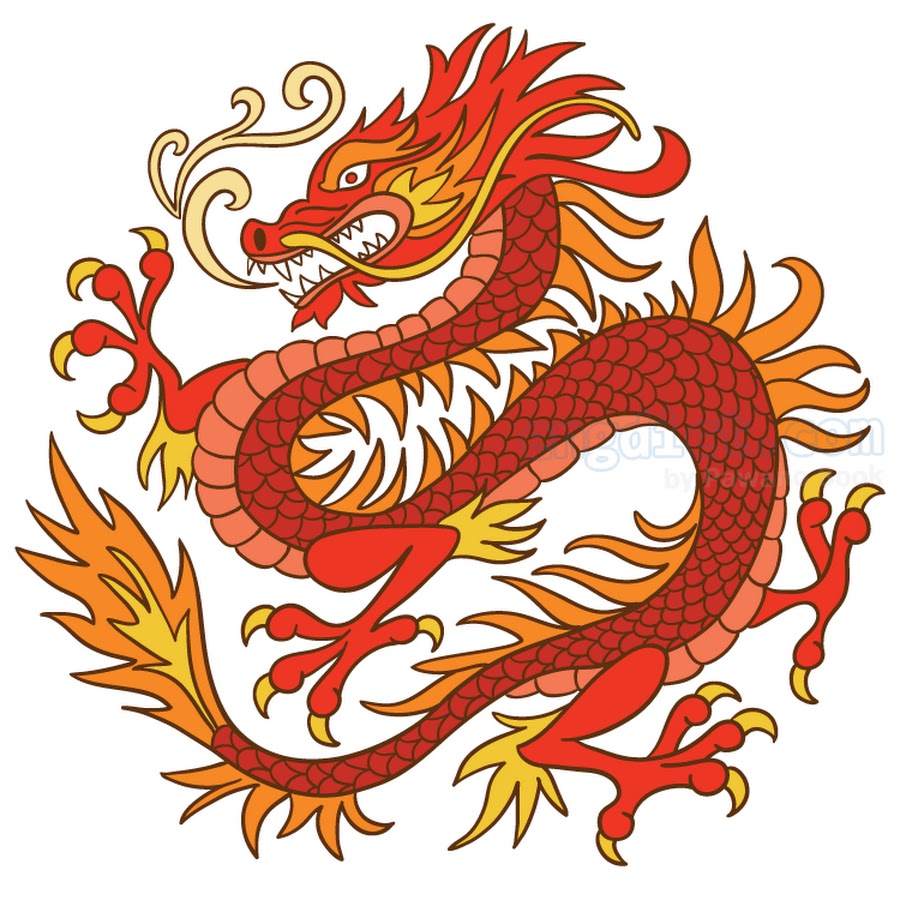 Китайский огнешар дракон