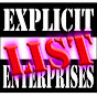 EXPLICIT LIST - @ExplicitEnterprises YouTube Profile Photo