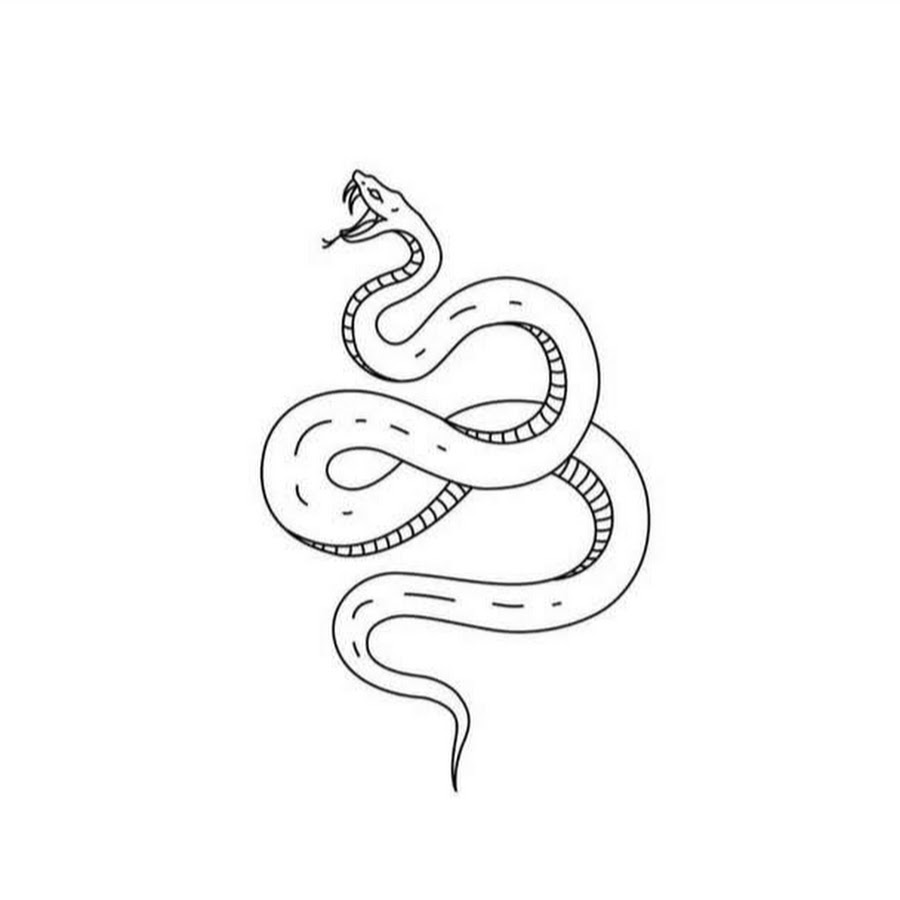 эскизы татуировок змей