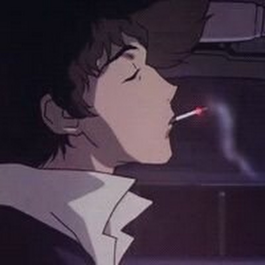 Kind of sad. Спайк Шпигель курит. Cowboy Bebop Спайк курит. Ковбой Бибоп Эстетика сигареты. Cowboy Bebop курит.