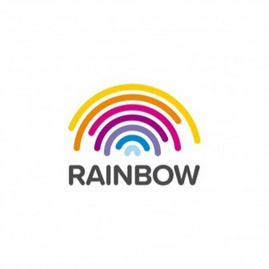 Rainbow logo. Радужный логотип. Логотип компании Rainbow. Логотип в виде радуги. Радуга вектор логотип.