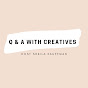 Q & A with Creatives - @qawithcreatives8712 YouTube Profile Photo