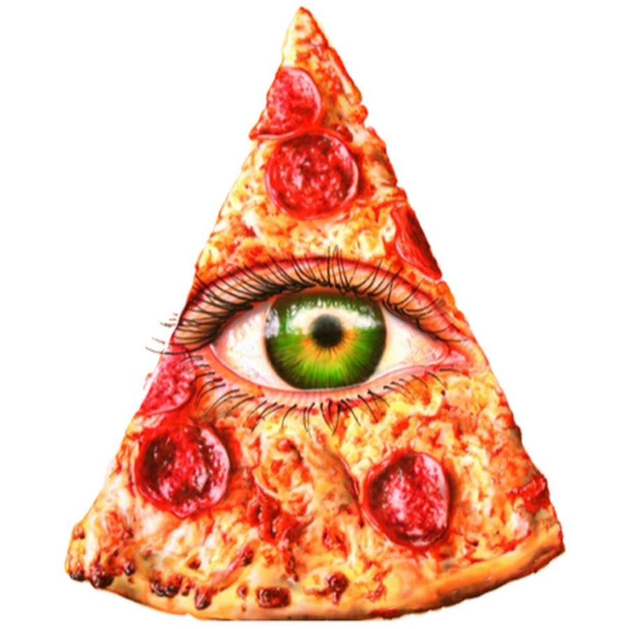 Пицца с глазами