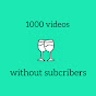 1000 videos without subcribers - @user-ky2zf2le1i YouTube Profile Photo