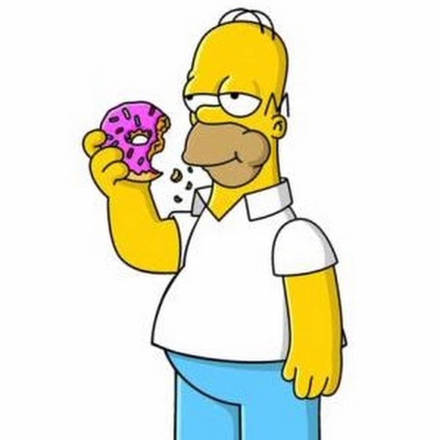 Симпсоны памятник с пончиком
