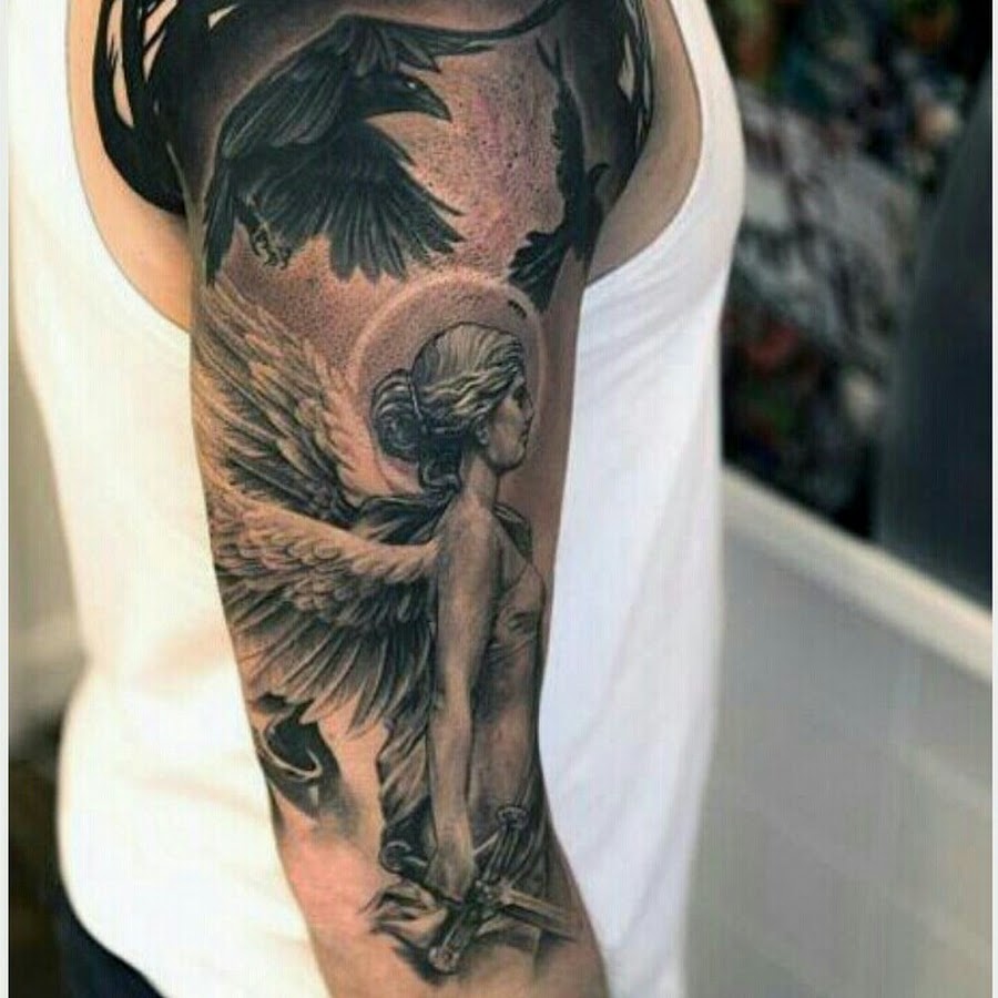 Самые красивые мужские Татуировки на плече