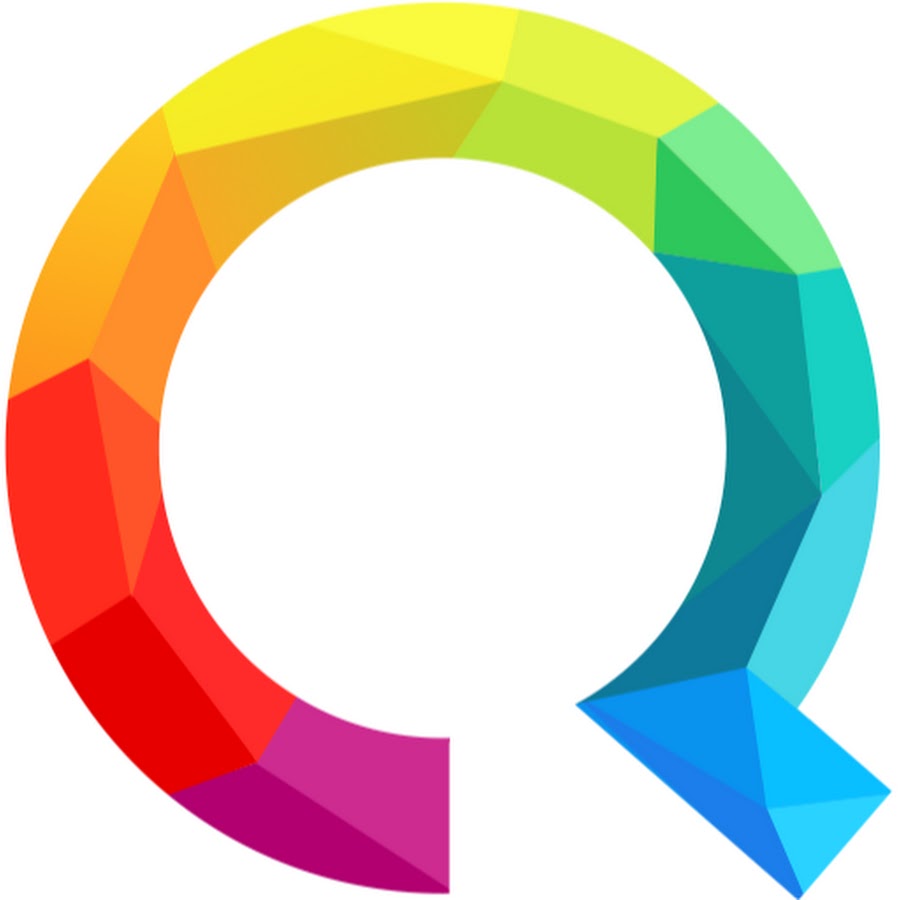 Qwant. Qvant logo. Google logo Color.