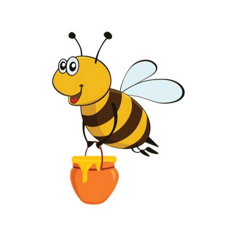 Нектар рисунок. Пчела для детей. Пчелка с ведром. Пчела рисунок. Пчелка с медом.