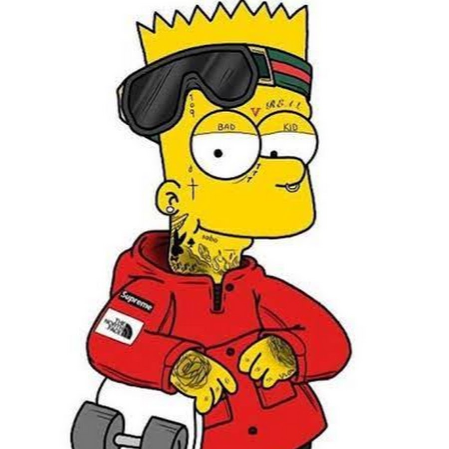 Bart simpson thug