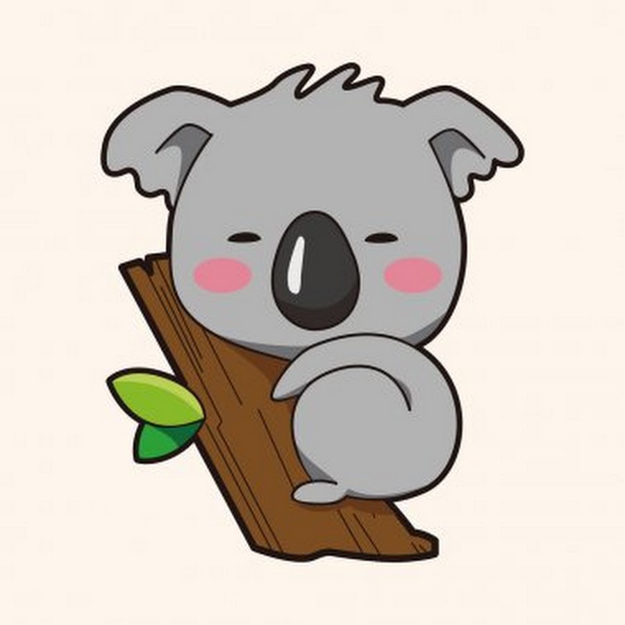 Коала рисунок