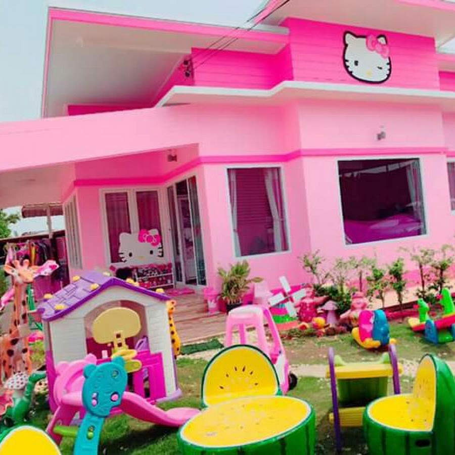 Китти хаус дзен. Hello Kitty House.