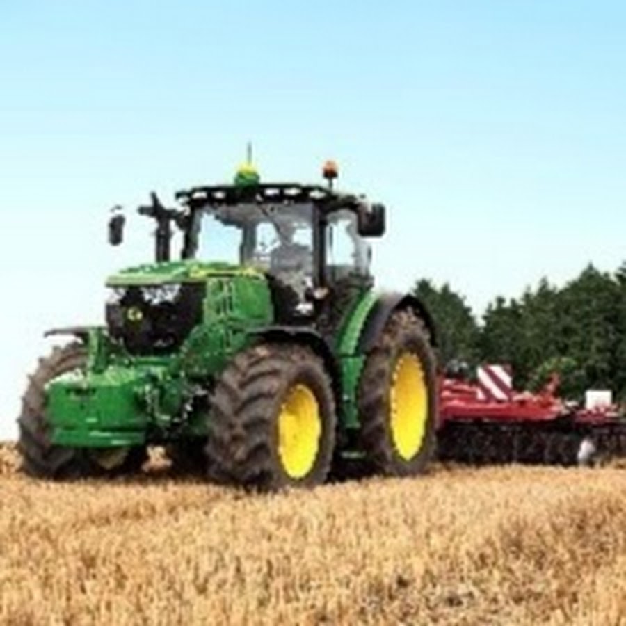 Включи видео трактора. John Deere 6r. Джон Дир 6. John Deere трактор in field. Джон Дир в 6 110.