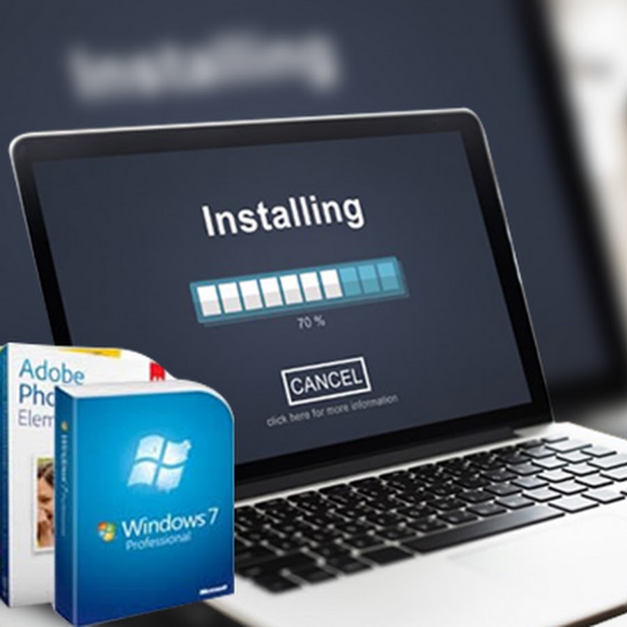 Install software. Emarket software installation.