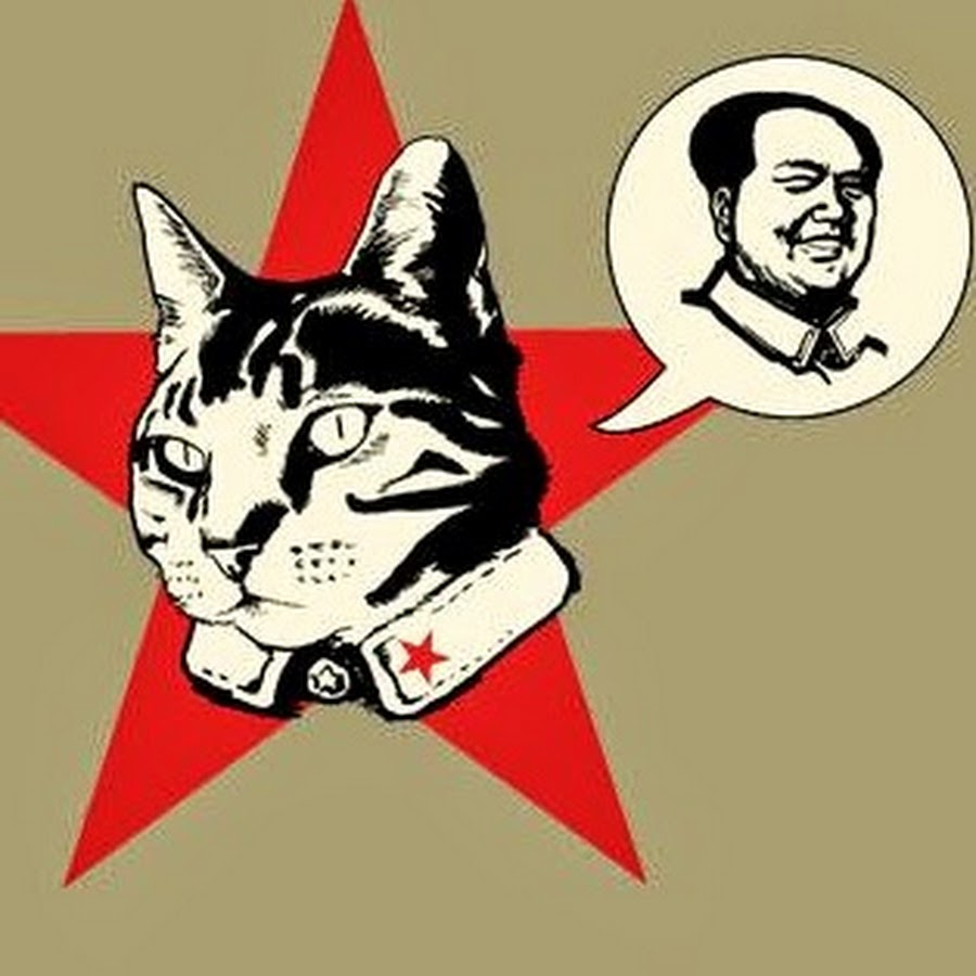 Commie cat meme