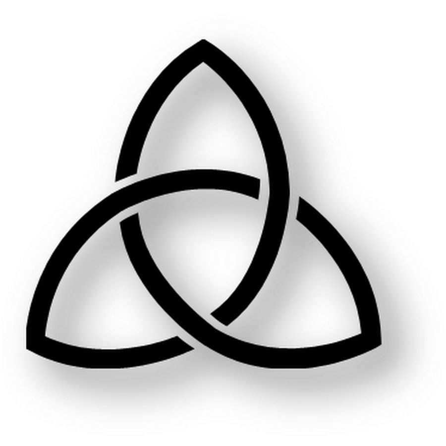Три круга что означает. Трикветр Геншин. Трикветр символ Троицы. Символ триединства. Триада знак.