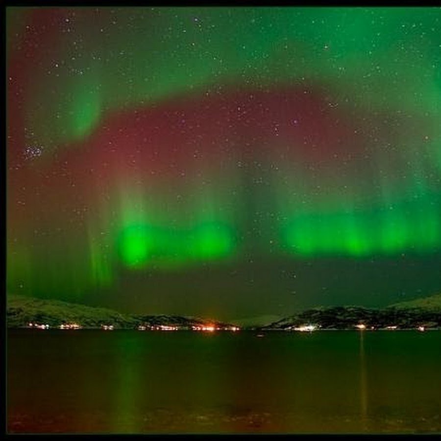 Северное сияние в забайкалье