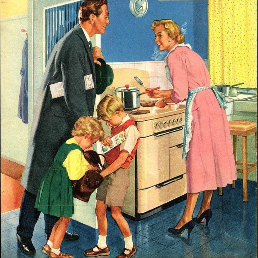 Американская семья 50-х