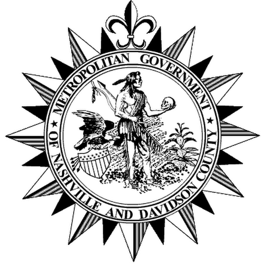 The Seal and Flag of The Metropolitan Government of Nashville and Davidson  County