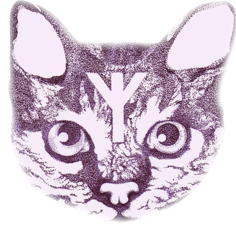 odd future cat logo drawing