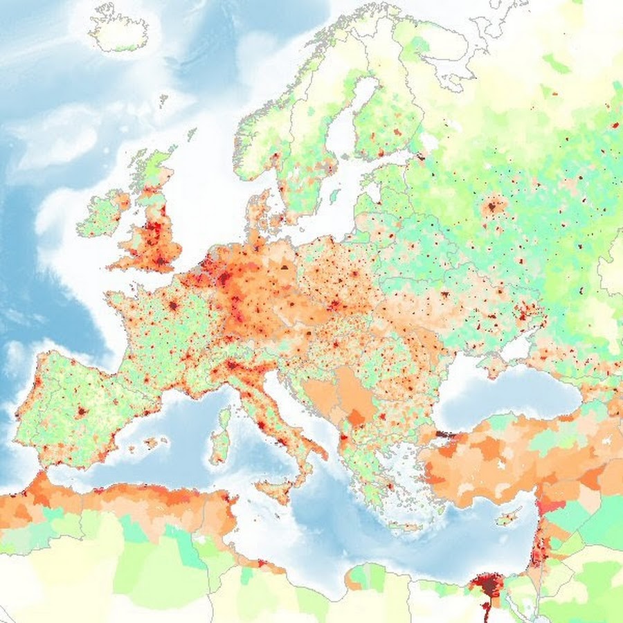 Высокая плотность населения европы. Карта плотности населения Европы. Карта плотности населения Европы 2020. Плотность населения Европы. Размещение населения карта Европы.