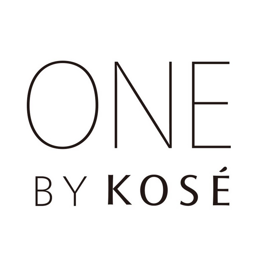 One by one. Kose. One by kose. Kose logo.