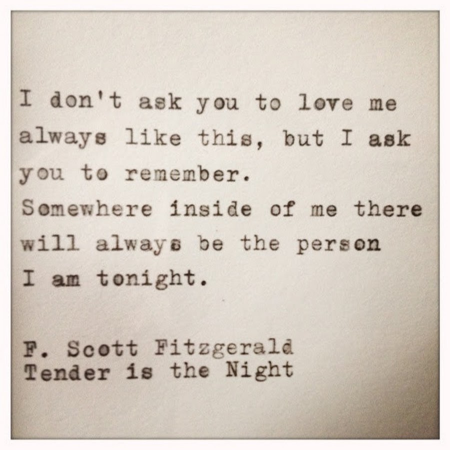 I don t feel like перевод. Quotes Scott Fitzgerald.