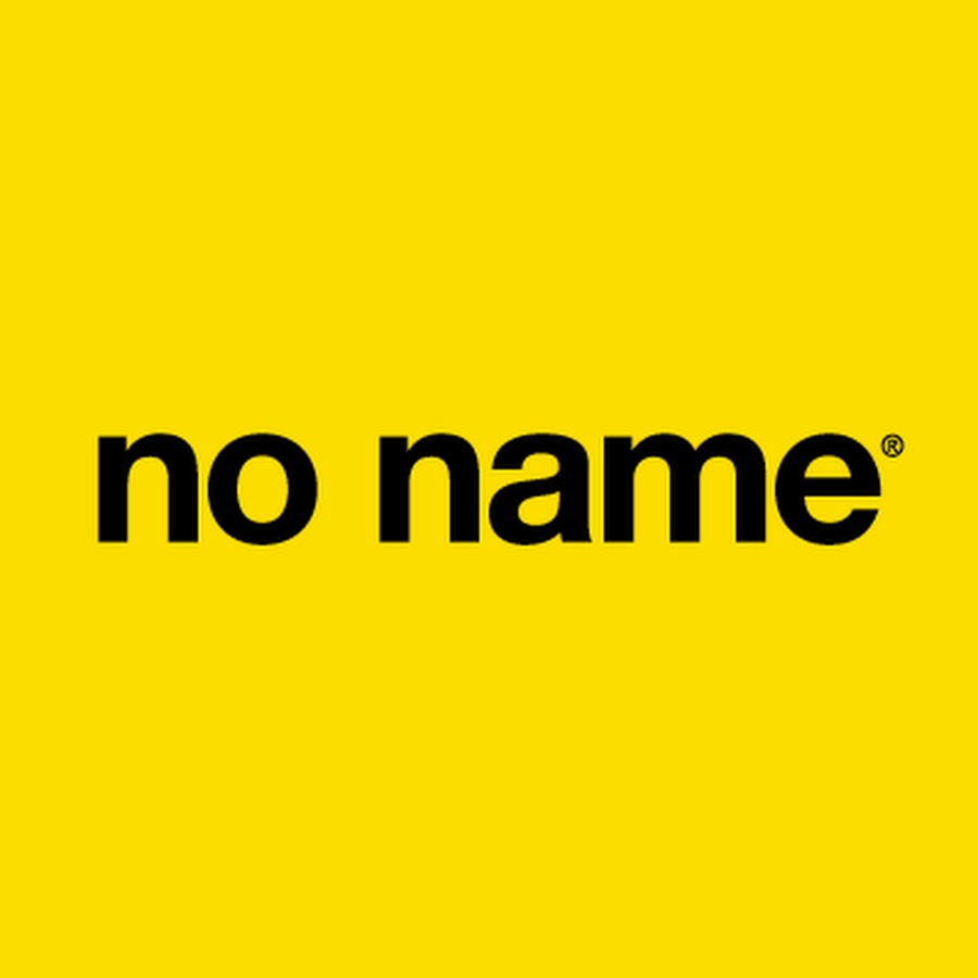 No name. Бренд нонейм. No name logo. No name no name.